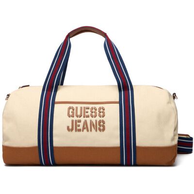 Guess Jeans Torba Weekendowa Unisex Écru M5bz93wl970 Guess Jeans Torba Weekendowa Unisex Écru M5bz93wl970