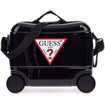 Inny producent GUESS WALIZKA KABINOWA CZARNA NA KÓŁKACH Z LOGO 42 x 33 x 21 1GŁA Inny producent GUESS WALIZKA KABINOWA CZARNA NA KÓŁKACH Z LOGO 42 x 33 x 21 1GŁA
