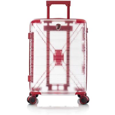 Heys X-Ray mała czerwona transparentna walizka kabinowa na kółkach Heys X-Ray mała czerwona transparentna walizka kabinowa na kółkach