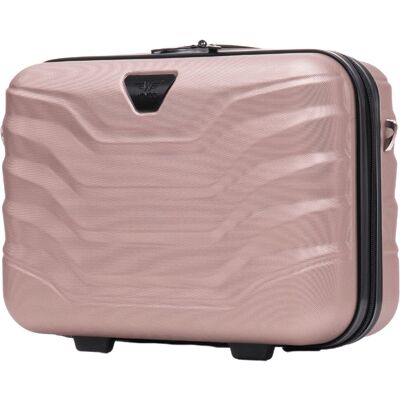 Kuferek podróżny Wings PEAFOWL kosmetyczka 14' ROSE GOLD Kuferek podróżny Wings PEAFOWL kosmetyczka 14' ROSE GOLD