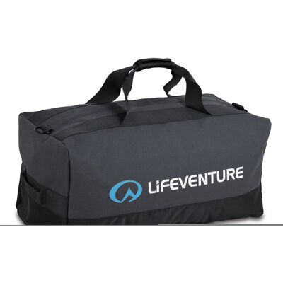 Lifemarque Limited LIFEVENTURE, Torba podróżna, Expedition Duffle 100L, Black/ Charcoal, szary Lifemarque Limited LIFEVENTURE, Torba podróżna, Expedition Duffle 100L, Black/ Charcoal, szary