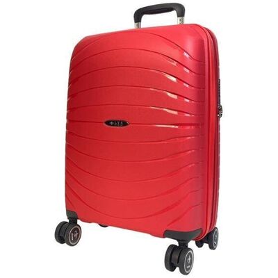 Inny producent LYS Paris Salvador Mała twarda różowa walizka kabinowa na kółkach 55 cm Inny producent LYS Paris Salvador Mała twarda różowa walizka kabinowa na kółkach 55 cm