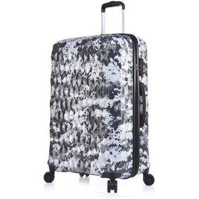 Inny producent LYS Paris Santos Mała twarda wielokolorowa walizka kabinowa na kółkach 55 cm Inny producent LYS Paris Santos Mała twarda wielokolorowa walizka kabinowa na kółkach 55 cm