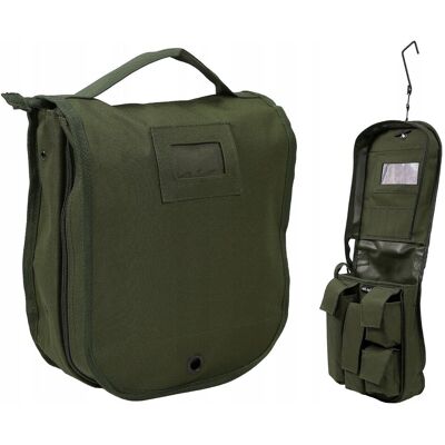 Mil-Tec, Kosmetyczka Turystyczna Z Lusterkiem, Olive Mil-Tec, Kosmetyczka Turystyczna Z Lusterkiem, Olive