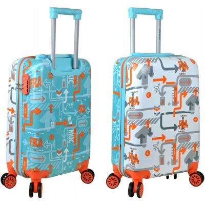 NOWOŚĆ !! Walizka mała kabinowa na kółkach SUNBAG Fly360 DualColor NOWOŚĆ !! Walizka mała kabinowa na kółkach SUNBAG Fly360 DualColor