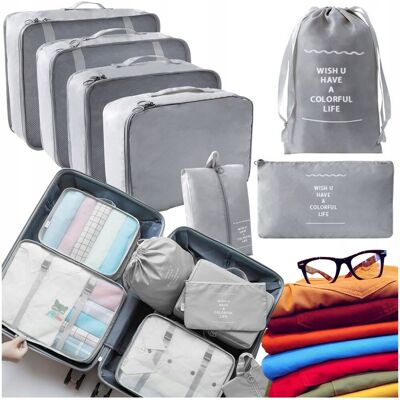 Gotel Organizer Podróżny Do Walizki Szafy Zestaw Xxl Saszetki Torby 7 Elementów Gotel Organizer Podróżny Do Walizki Szafy Zestaw Xxl Saszetki Torby 7 Elementów