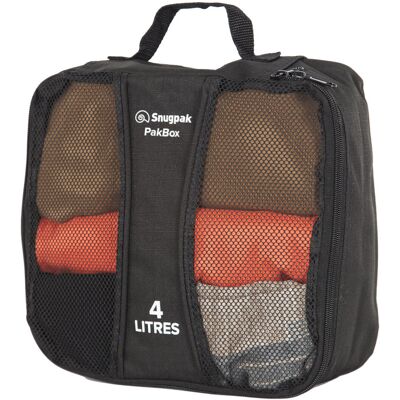 Organizer podróżny Pakbox 4L Czarny Snugpak Organizer podróżny Pakbox 4L Czarny Snugpak