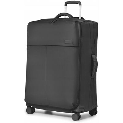 PUCCINI Walizka Podróżna Duża Miękka Materiałowa Nylon EM50251A-1 Czarna PUCCINI Walizka Podróżna Duża Miękka Materiałowa Nylon EM50251A-1 Czarna
