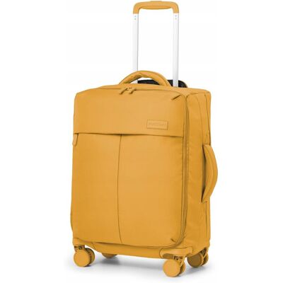 PUCCINI Walizka Podróżna Kabinowa Miękka Na Kółkach Nylon EM50251C-6 Żółta PUCCINI Walizka Podróżna Kabinowa Miękka Na Kółkach Nylon EM50251C-6 Żółta