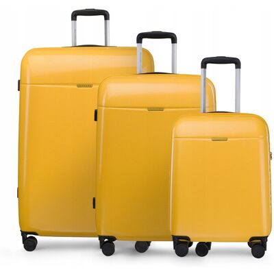 PUCCINI Zestaw WALIZEK Podróżnych PC Poliwęglan Polikarbon 3w1 PC052 6 PUCCINI Zestaw WALIZEK Podróżnych PC Poliwęglan Polikarbon 3w1 PC052 6