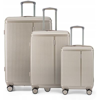 PUCCINI Zestaw WALIZEK Podróżnych Poliwęglan PC Komplet Twarde 3w1 PC033-6C PUCCINI Zestaw WALIZEK Podróżnych Poliwęglan PC Komplet Twarde 3w1 PC033-6C