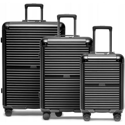PUCCINI Zestaw WALIZEK Podróżnych Poliwęglan PC Komplet Twarde 3w1 PC034-1 PUCCINI Zestaw WALIZEK Podróżnych Poliwęglan PC Komplet Twarde 3w1 PC034-1