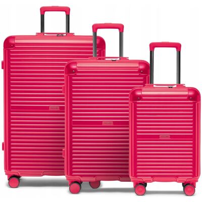 PUCCINI Zestaw WALIZEK Podróżnych Poliwęglan PC Komplet Twarde 3w1 PC034-3 PUCCINI Zestaw WALIZEK Podróżnych Poliwęglan PC Komplet Twarde 3w1 PC034-3