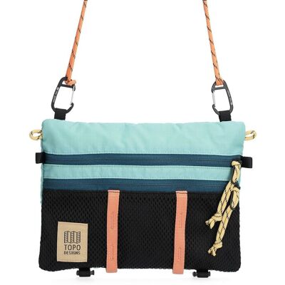 Saszetka Topo Designs Mountain Accessory Shoulder Bag - geode green / black Saszetka Topo Designs Mountain Accessory Shoulder Bag - geode green / black