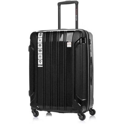 Średnia Walizka Swissbags Tourist 65cm Czarna Średnia Walizka Swissbags Tourist 65cm Czarna