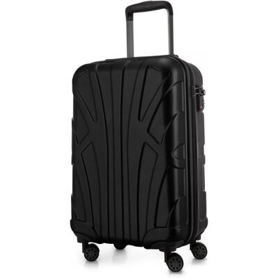 Inny producent Suitline Walizka podręczna na kołkach 34 l czarna twarda kabinowa Inny producent Suitline Walizka podręczna na kołkach 34 l czarna twarda kabinowa