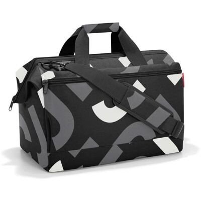 Torba Allrounder L Pocket Signature Bold Grey, Reisenthel Torba Allrounder L Pocket Signature Bold Grey, Reisenthel