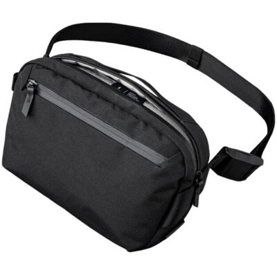 Torba na ramię crossbody Alpaka Go Sling Mini V2 Axoflux - black Torba na ramię crossbody Alpaka Go Sling Mini V2 Axoflux - black