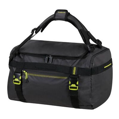 Torba plecak American Tourister Urban Track L Duffle Bag / Backpack - black / lime Torba plecak American Tourister Urban Track L Duffle Bag / Backpack - black / lime