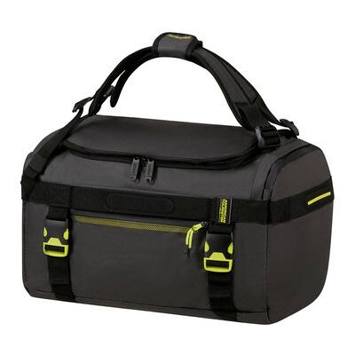 Torba plecak American Tourister Urban Track M Duffle Bag / Backpack - black / lime Torba plecak American Tourister Urban Track M Duffle Bag / Backpack - black / lime
