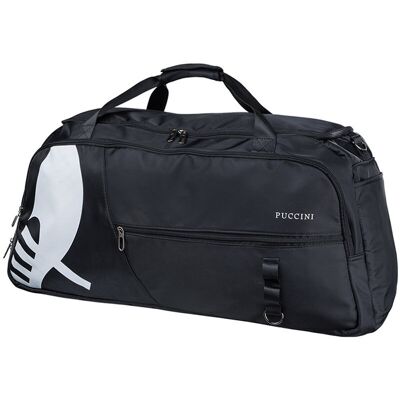 Torba Sportowa Podróżna Duża na Siłownię Na Ramię PUCCINI Czarna BM9018 1 Torba Sportowa Podróżna Duża na Siłownię Na Ramię PUCCINI Czarna BM9018 1