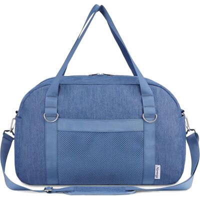 Inny producent Torba Podróżna Bagaż Podręczny Wodoodporna Pakowna Granatowa 45x36x20cm Inny producent Torba Podróżna Bagaż Podręczny Wodoodporna Pakowna Granatowa 45x36x20cm
