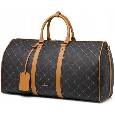 Torba Podróżna Duża Na Ramię Duffle Bag Puccini Brązowa Blxp0057W-2 Torba Podróżna Duża Na Ramię Duffle Bag Puccini Brązowa Blxp0057W-2