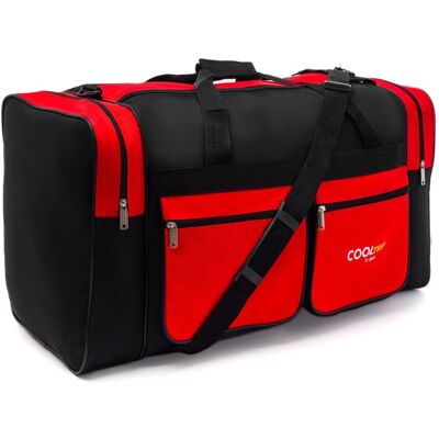 RGL Torba podróżna model 18 CZARNO-CZERWONY RGL Torba podróżna model 18 CZARNO-CZERWONY
