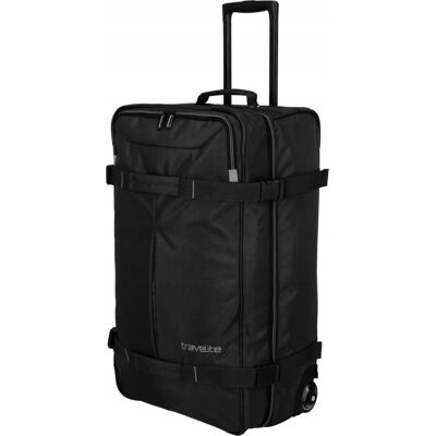 Travelite Torba podróżna na kółkach L Tarifa 70L Czarna Travelite Torba podróżna na kółkach L Tarifa 70L Czarna
