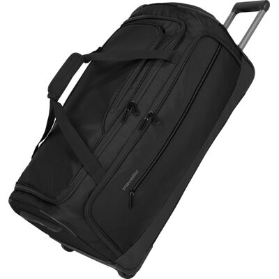 Torba podróżna na kółkach L Travelite CrossLite 5.0 Czarna Torba podróżna na kółkach L Travelite CrossLite 5.0 Czarna