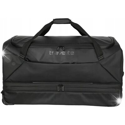 Inny producent Torba podróżna na kółkach Travelite Basics 80cm Czarna Inny producent Torba podróżna na kółkach Travelite Basics 80cm Czarna