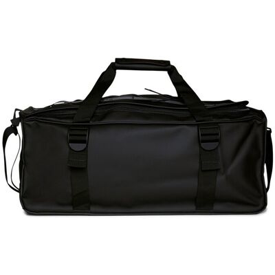 Torba podróżna Rains Trail Mountaineer Duffel - black Torba podróżna Rains Trail Mountaineer Duffel - black