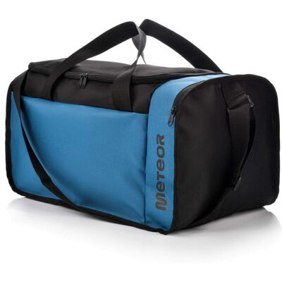 Torba Sportowa Fitness Podróżna Meteor Odyn 40l Czarno/niebieska Torba Sportowa Fitness Podróżna Meteor Odyn 40l Czarno/niebieska