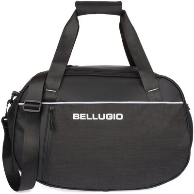 Torba sportowa treningowa fitness Bellugio czarna Torba sportowa treningowa fitness Bellugio czarna