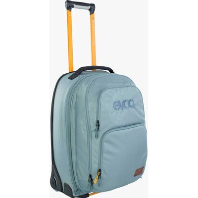 Torba walizka podróżna kabinowa z odpinanym plecakiem Evoc Terminal Bag 40 + 20 (37x38x55 cm) steel 401216131 Torba walizka podróżna kabinowa z odpinanym plecakiem Evoc Terminal Bag 40 + 20 (37x38x55 cm) steel 401216131