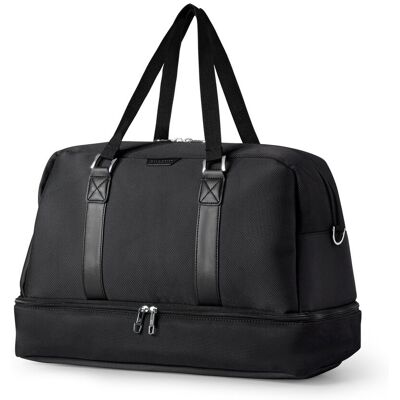 Torba Weekendowa Duża Sportowa Dodatkowa Komora Puccini Czarna Bm9019-L-1 Torba Weekendowa Duża Sportowa Dodatkowa Komora Puccini Czarna Bm9019-L-1