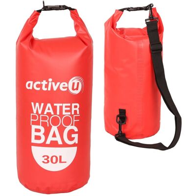 Torba wodoszczelna Activeu, suchy worek, na kajak, jacht, kemping lub plażę, pojemność 30l, czerwony Torba wodoszczelna Activeu, suchy worek, na kajak, jacht, kemping lub plażę, pojemność 30l, czerwony