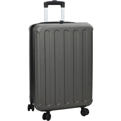 Vidaxl Składana Walizka Twarda 24 '' Ciemnoszara 43x27x66 Cm Abs Vidaxl Składana Walizka Twarda 24 '' Ciemnoszara 43x27x66 Cm Abs