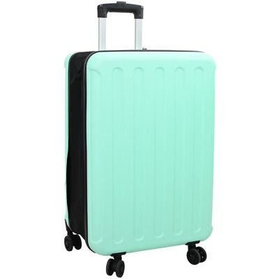 Vidaxl Składana Walizka Twarda 24'' Miętowa 43x27x66 Cm Abs Vidaxl Składana Walizka Twarda 24'' Miętowa 43x27x66 Cm Abs