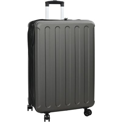 Vidaxl Składana Walizka Twarda 28'' Ciemnoszara 50x30x76 Cm Abs Vidaxl Składana Walizka Twarda 28'' Ciemnoszara 50x30x76 Cm Abs