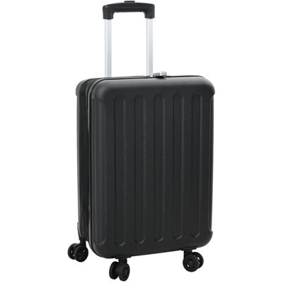 Vidaxl Walizka Składana Twarda 24' Czarna 43x27x66 Cm Abs Vidaxl Walizka Składana Twarda 24' Czarna 43x27x66 Cm Abs