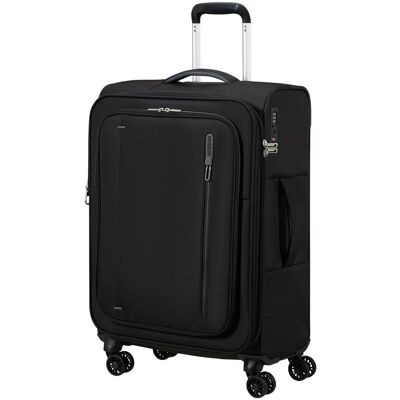 Walizka American Tourister Cloudrider 67cm Powiększana Czarna Walizka American Tourister Cloudrider 67cm Powiększana Czarna