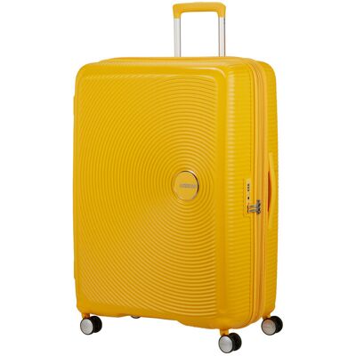 Walizka American Tourister Soundbox 80cm powiększana żółta Walizka American Tourister Soundbox 80cm powiększana żółta