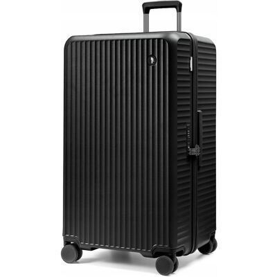 PUCCINI Walizka Duża Podróżna Trunk Poliwęglan Na Czterech Kołach Czarna PC036TA-1 PUCCINI Walizka Duża Podróżna Trunk Poliwęglan Na Czterech Kołach Czarna PC036TA-1