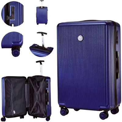 Walizka duża Wings Policarbon pojemna 28'' kółka 360 lekka XXL na wakacje Walizka duża Wings Policarbon pojemna 28'' kółka 360 lekka XXL na wakacje