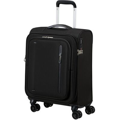 Walizka kabinowa American Tourister Cloudrider 55cm powiększana czarna Walizka kabinowa American Tourister Cloudrider 55cm powiększana czarna