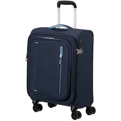 Walizka kabinowa American Tourister Cloudrider 55cm powiększana granatowa Walizka kabinowa American Tourister Cloudrider 55cm powiększana granatowa