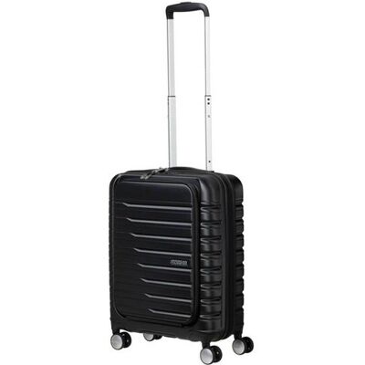 Walizka kabinowa American Tourister Flashline Frontloader - shadow black Walizka kabinowa American Tourister Flashline Frontloader - shadow black