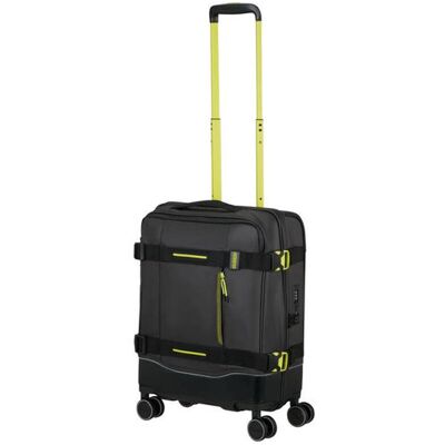 Walizka kabinowa American Tourister Urban Track 55 cm - coated black / lime Walizka kabinowa American Tourister Urban Track 55 cm - coated black / lime