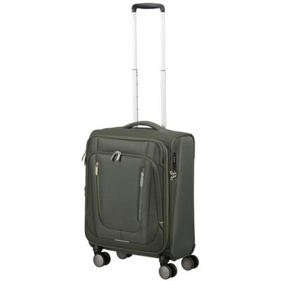 Walizka kabinowa American Tourister Wanderlite Spinner S EXP - dark khaki Walizka kabinowa American Tourister Wanderlite Spinner S EXP - dark khaki